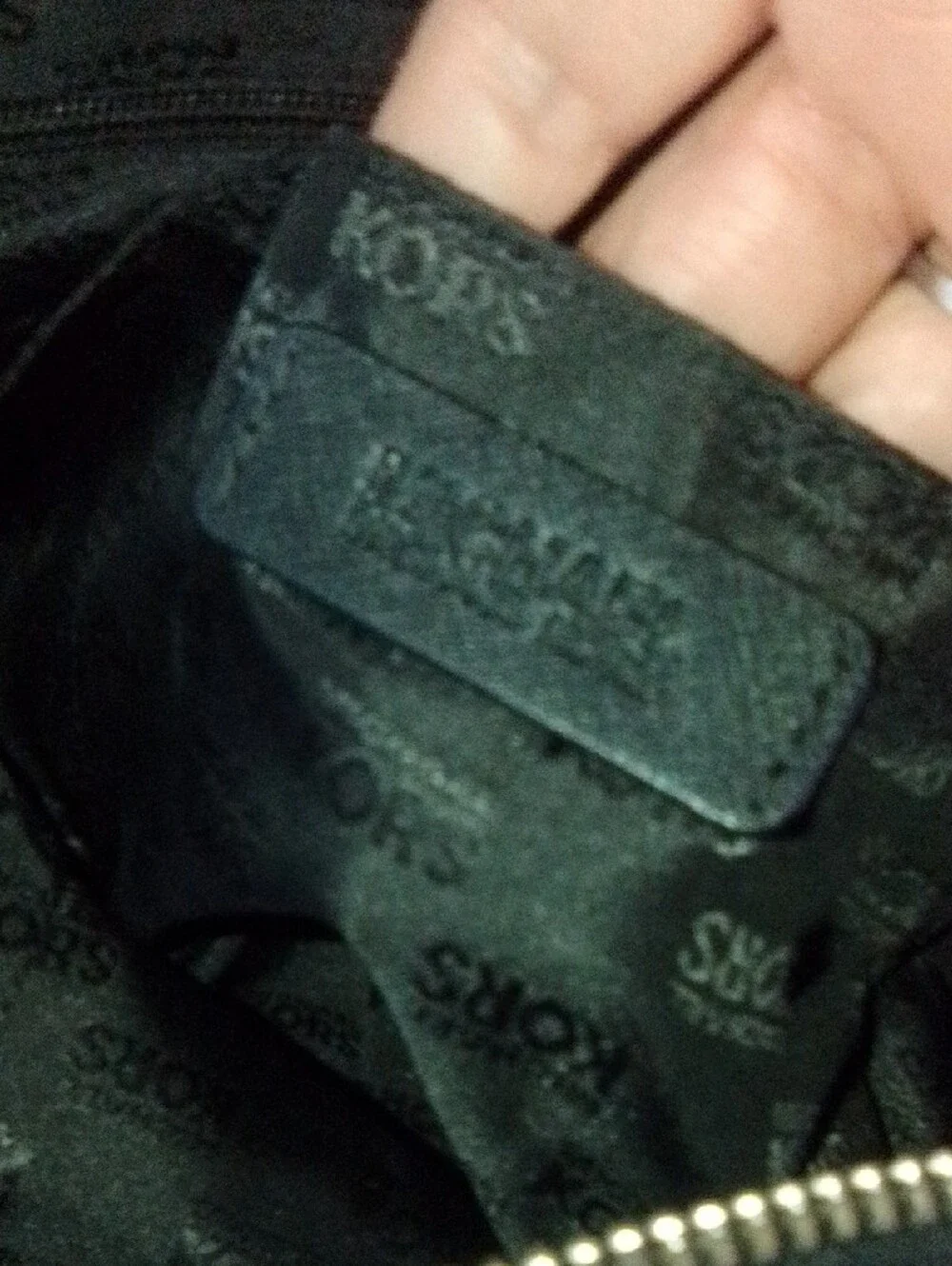 Michael Kors sleek leather